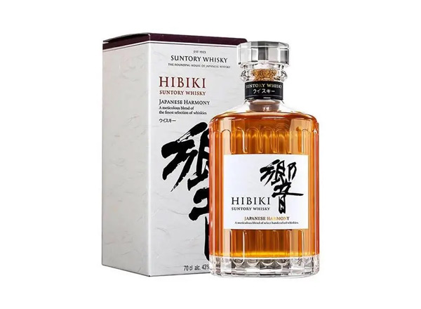 锦州回收响威士忌Hibiki和风醇韵響响牌12年17年21年樱花限量版宾三得利洋酒