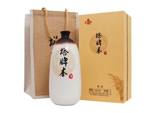 锦州塔牌黄酒回收塔牌本酒500ml/1000ml绍兴黄酒花雕酒礼盒